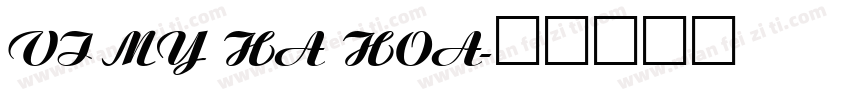 VI My Ha Hoa字体转换